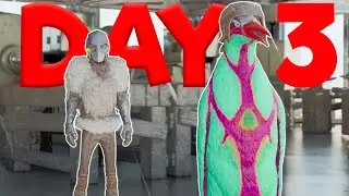 Day 3 Fighting For LAVA ISLAND & Building Our NEW BASE - ARK SMALL TRIBES #3