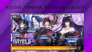 Azur Lane Violet Tempest Blooming Lycoris