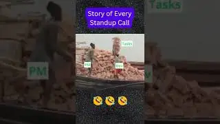 Story of Every Standup Call!!!! #coding #programming #memes