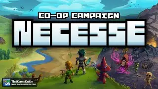 Co-op Action Survival Sandbox : Necesse - Graphics Update | Online Co-op Campaign ~ First 2 Bosses