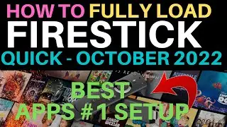 JAILBREAK FIRESTICK IN OCTOBER 2022 - BEST FULLY LOADED FIRESTICK #1 APP STORE SETUP