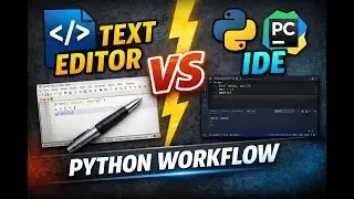 My Python Toolkit | 3.  Editor vs IDE