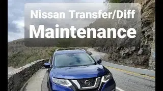 Nissan Rogue Transfer and Differential Oil/Fluid Change