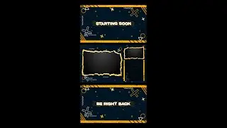 "Rough" Animated Stream Overlay Pack #Shorts #valorantoverlay