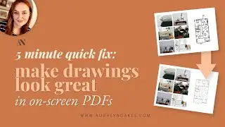 5 MINUTE trick to make drawing files look great in an on-screen PDF
