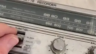 Found my old cassette player!