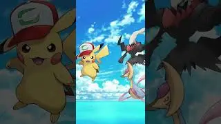 Ash Pikachu Vs All Legendary & Mythical Pokemon. #pokemon #shorts