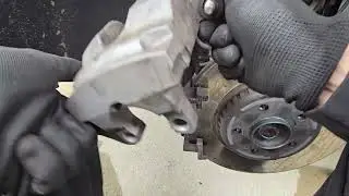 NO SCANNER DIY How to replace brake pads on a vehicle with an electronic parking brake at home
