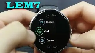 LEMFO LEM7 Android 7 Smart Watch Review   580mAH   1GB+16GB