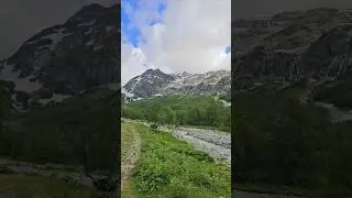 Архыз летом - Софийские водопады. #shorts #архыз #эльбрус #домбай #горы