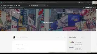 Laravel Blog with Admin LTE