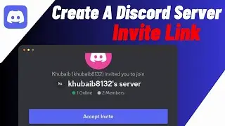 How To Create & Share a Discord Server Invite Link | Find Invite Link