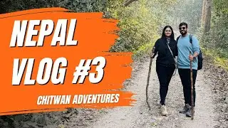 Chitwan Wildlife Encounter - Bears, Rhinos, and Nature's Wonders! 🌿🐾