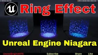 Ring Effect | Unreal Engine Niagara | UE4 Niagara
