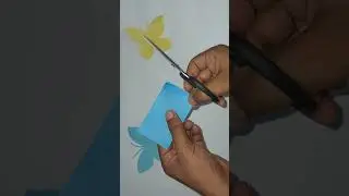 How to make paper butterfly