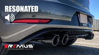 Golf R Remus Exhaust SOUND Mk7.5 - WARM START, REVS & LAUNCH!