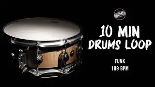 FREE DRUMS LOOP - Hip Hop / Funk - 109 BPM 🥁