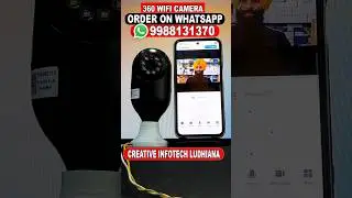 bulb 360 wifi camera black 
