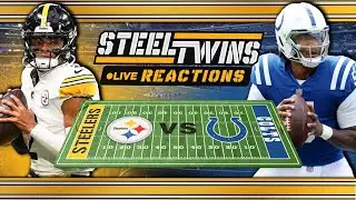 Steelers vs Colts Week 4 LIVE REACTIONS & WATCH PARTY #Steelers #Colts #NFLSunday #nflfootball