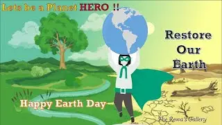 Earth Day/10 lines essay on Earth day in English/ why we celebrate Earth Day/ Lets Be a planet Hero!