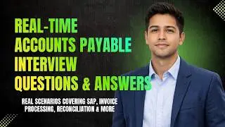 Accounts Payable Interview Questions and Answers | They Actually Ask AP Real Scenarios | Accounting