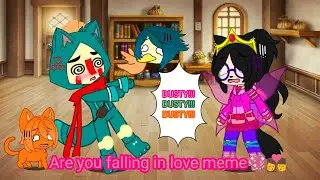 Are you falling in love meme || Stray x Figment 2: Creed Valley || Gacha Club || Dusty x Kacy