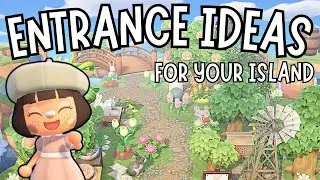 CREATIVE & FUN ENTRANCE IDEAS FOR YOUR ISLAND | ACNH | Let's Play Animal Crossing