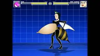 Mugen Vore Battle - Gum vs Bee Queen