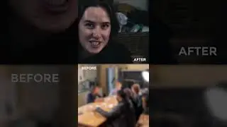 A before and after of our screen acting year course actors shooting a scene from Reservoir Dogs 👏🎬