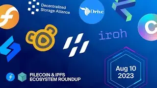 Filecoin & IPFS Ecosystem Roundup: August 2023 Full Presentation