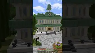 Paw Patrol City Hall build in Minecraft #harwould #minecraftshorts #pawpatrol #pawpatrolminecraft