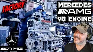 Mercedes AMG V8 Motor Üretimi - AMG V8 TWIN TURBO MOTORU - Tek Kişi Tarafından Nasıl Toplanıyor?