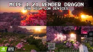Best Realistic Shaders for MCPE 1.21+ | No Lag + Render Dragon Support