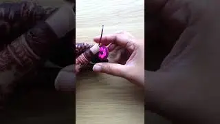 Quilling Keychain : Day 5 #shorts #youtubeshorts #viral #trending #craft #purple #pink