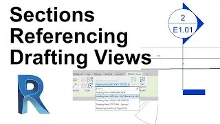 REVIT REVIEW - SECTIONS REFERENCING DRAFTING VIEWS