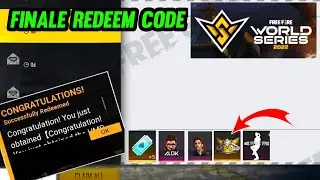 FREE FIRE FFWS FINALE REDEEM CODE || FREE FIRE FINALE REDEEM CODE || FF REDEEM CODE TODAY