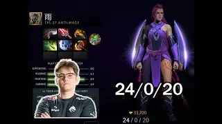 Dota 2: Yatoro (Anti Mage) God mode Gameplay