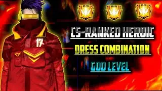 CS RANK JACKET DRESS COMBINATIONS || CS RANK S17 HEROIC DRESS COMBINATIONS  || DRESS COMBINATIONS FF