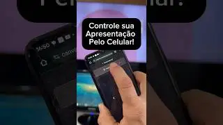 Controle suas apresentações com o celular! #canva #apresentação #dicas