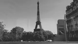 A day in Paris in black & white...