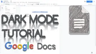 Google Docs Dark Mode (BROWSER & APP) - Google Docs Tutorial