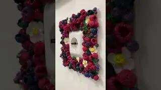 Декоративная рамка своими руками из пластичной массы