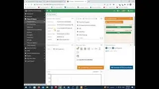 5-Linked Fortigate Virtual machine(VMWare) and Vlans routing through MultiLayer Switch all with GNS3