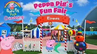 Explore Peppa Pig's Fun Fair at Peppa Pig Park Günzburg Germany (June 2024) [4K]