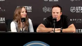 Utah Hockey Club Owners Ryan, Ashley speak about bringing team to Salt Lake City