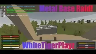 Unturned Big Metal Base Raid (SOME LOOT!)