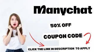 ManyChat Coupon Code 50% OFF Manychat Promo/Discount Code or ManyChat Review