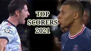 Top Scorers in 2021 for Club + country 