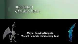Maya: Guide to Weight Transfer in Maya: Using Copy Weights, Weight Hammer, and Smoothing Tool