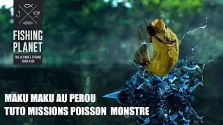 FISHING PLANET - 2 POISSONS MONSTRES AU LAC MAKU MAKU